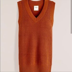 A&F Cable Knit Sweater Vest dress
